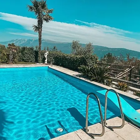 Casa Agave, Am Gardasee Mit Pool & View Feriehus Toscolano Maderno